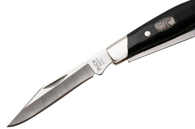 Afbeelding voor Buck Cadet 0303BKS1 Satin 420HC, Black Synthetic Nickel Silver, zakmes