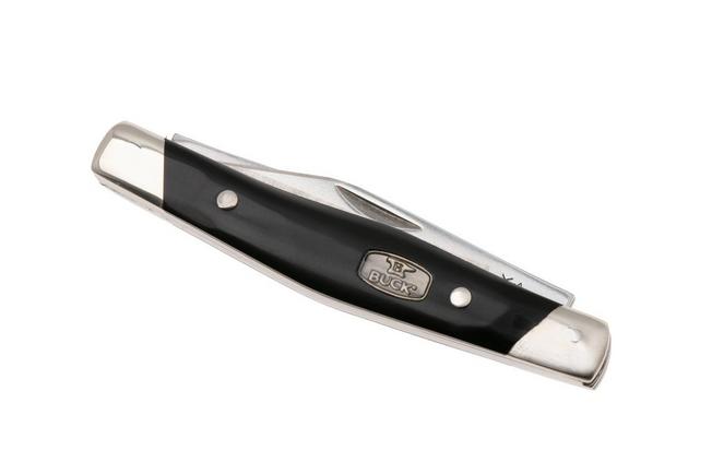 Afbeelding voor Buck Cadet 0303BKS1 Satin 420HC, Black Synthetic Nickel Silver, zakmes