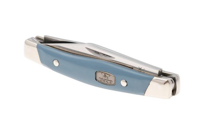 Afbeelding voor Buck Cadet 0303BLS Satin 420HC, Blue Synthetic Nickel Silver, zakmes
