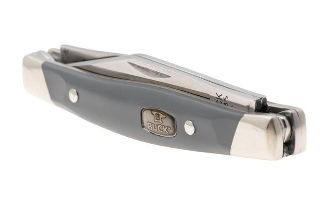 Afbeelding voor Buck Cadet 0303GYS2 Satin 420HC, Gray Synthetic Nickel Silver, zakmes