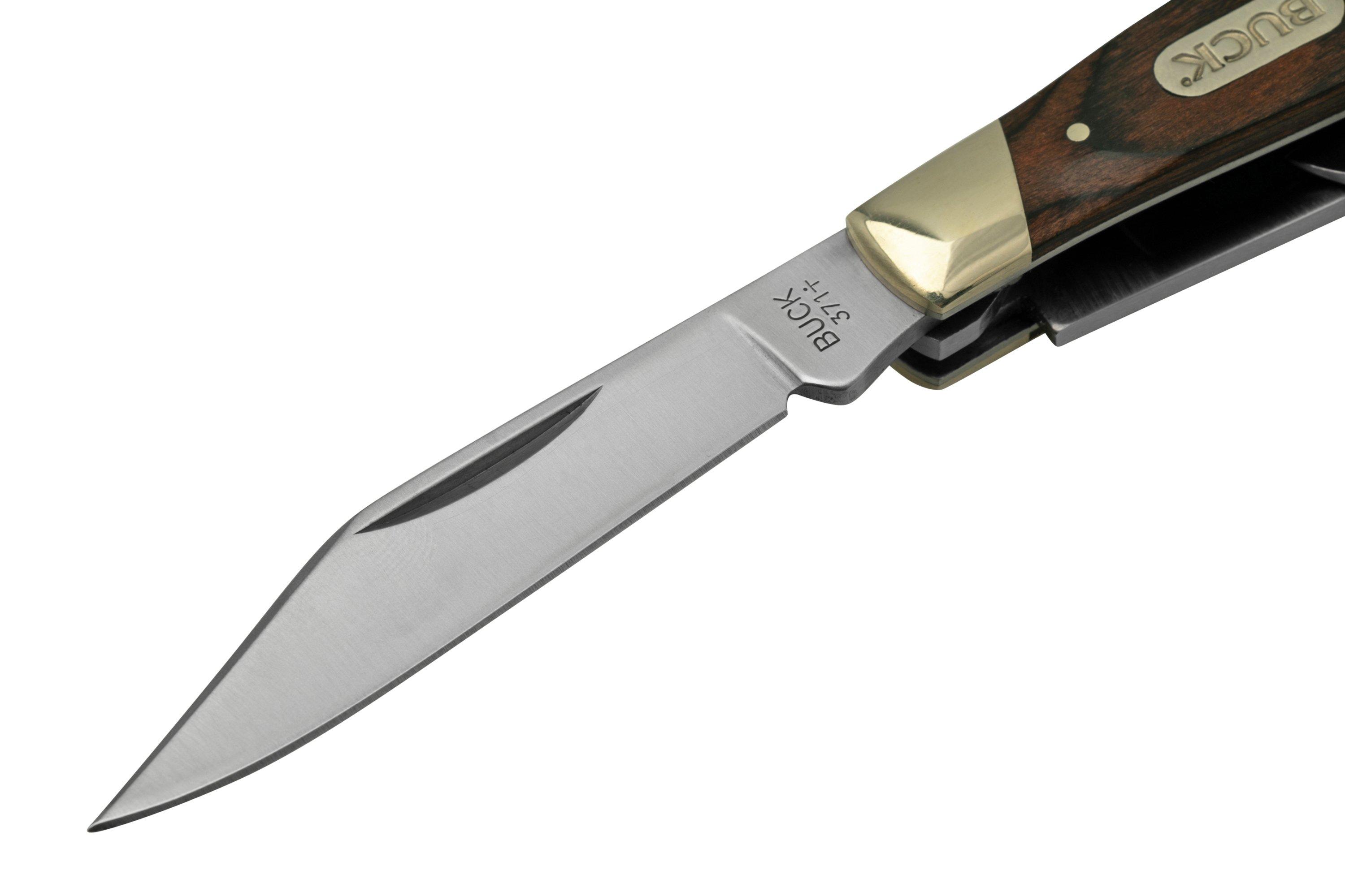 Buck Knives 371 Stockman 3-Blade Pocket Knife, 0371BRS-C at