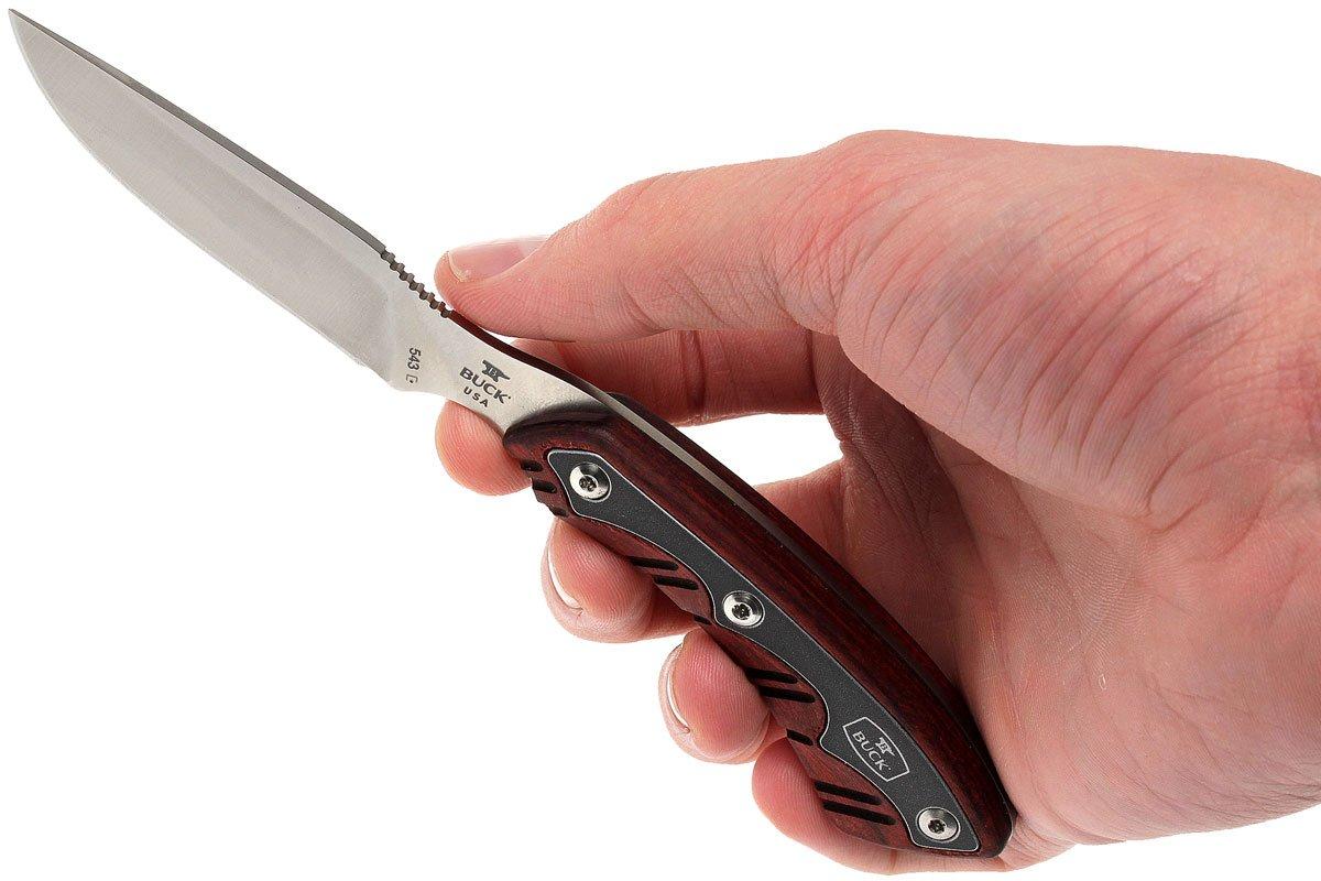 Buck 543 Open Season Caper knife, rosewood Advantageously shopping at