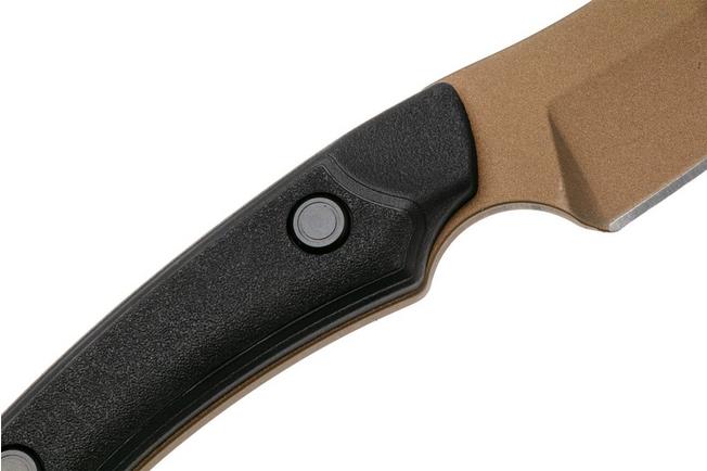 Image for Buck 662 Alpha Scout Backcountry 0662BKS1 Bronze Cerakote 420HC, Black VeraFlex Rubber & GFN, fixed knife