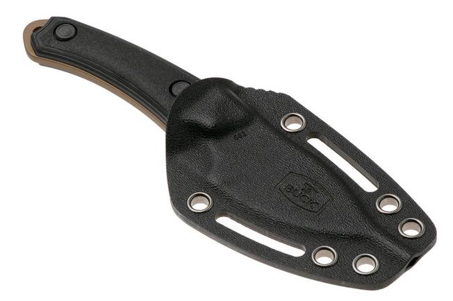 Image for Buck 662 Alpha Scout Backcountry 0662BKS1 Bronze Cerakote 420HC, Black VeraFlex Rubber & GFN, fixed knife