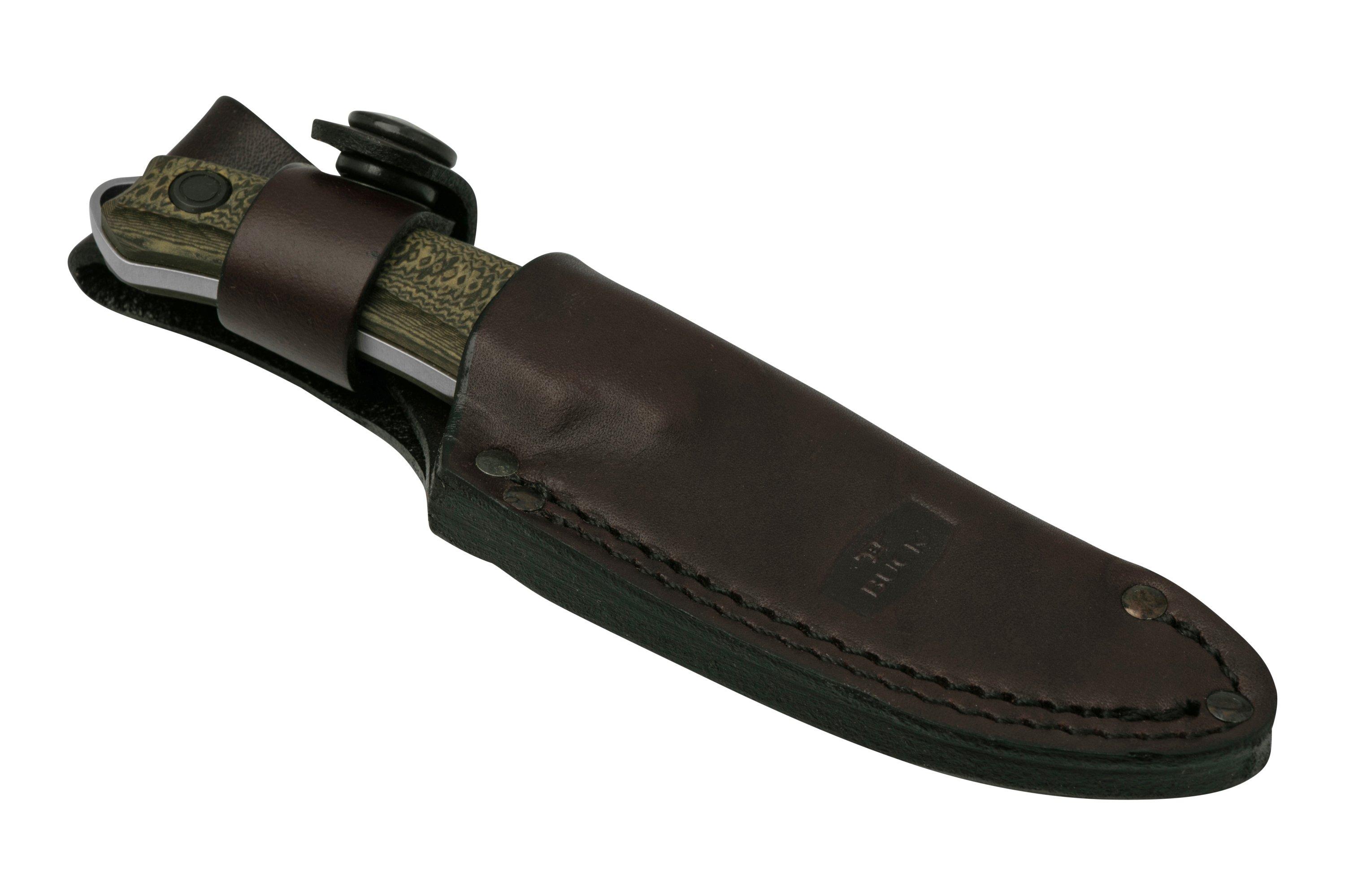 Buck Alpha Scout Pro 0662BRS Richlite, fixed knife | Advantageously ...