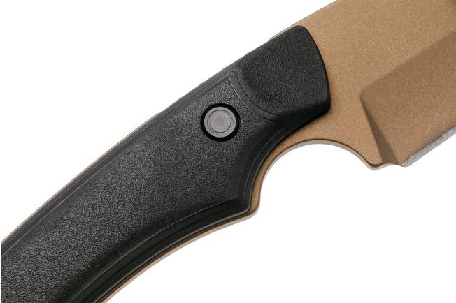 Image for Buck 664 Alpha Hunter Backcountry 0664BKS Bronze Cerakote 420HC, Black VeraFlex Rubber & GFN, fixed knife