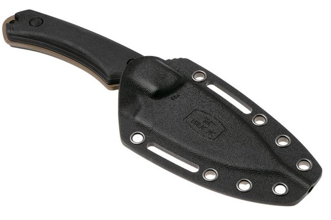 Image for Buck 664 Alpha Hunter Backcountry 0664BKS Bronze Cerakote 420HC, Black VeraFlex Rubber & GFN, fixed knife