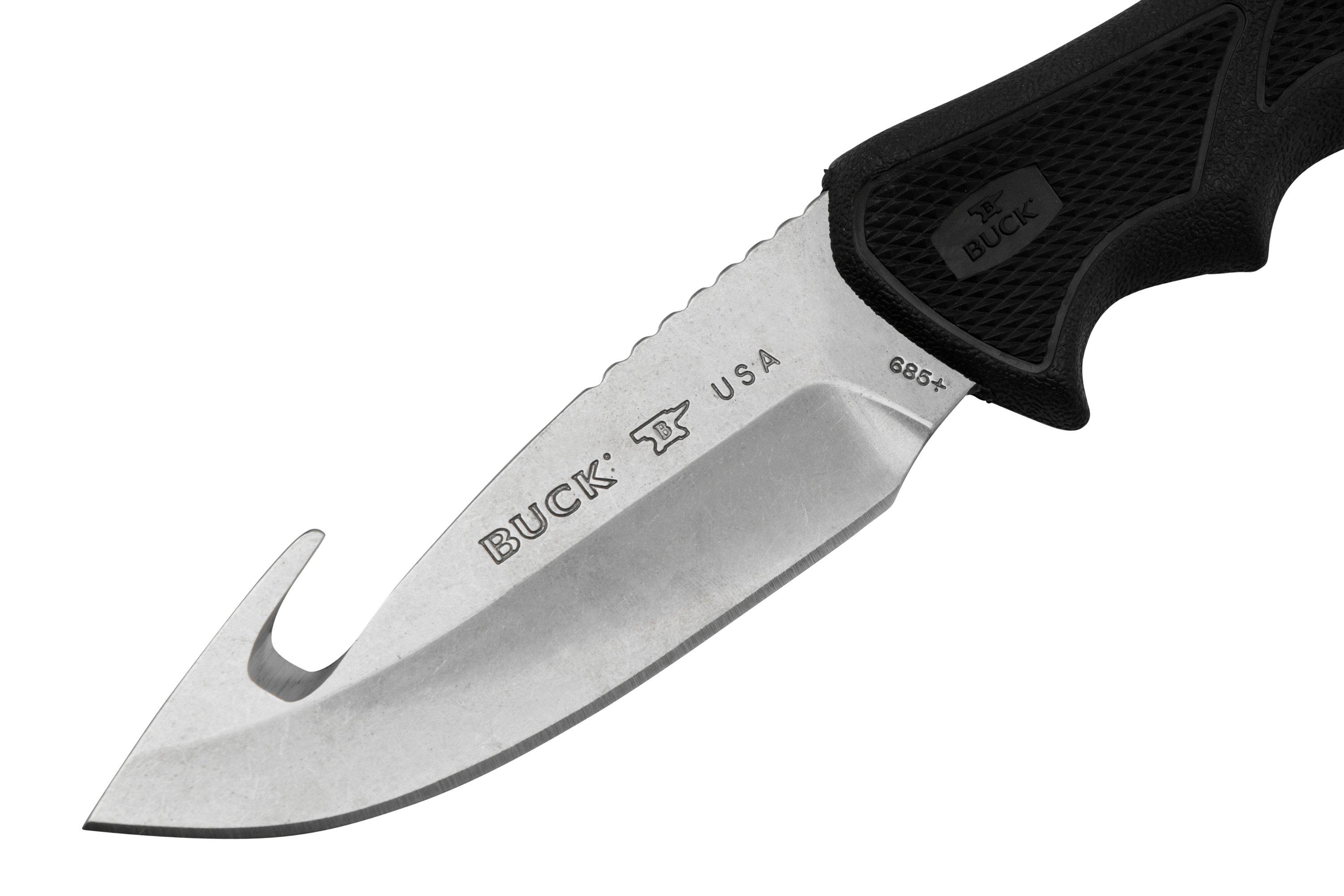 Buck BuckLite MAX II Guthook Fixed Blade Knife