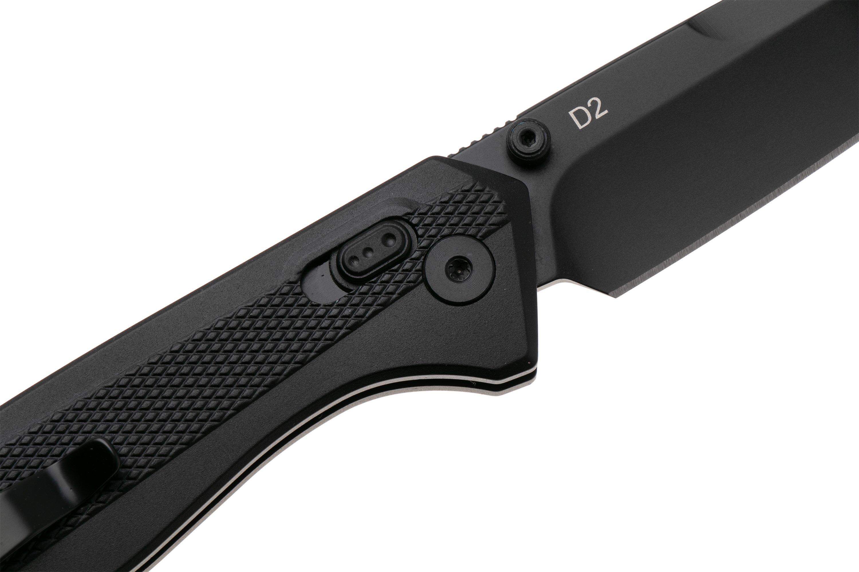 Buck 698 Ferrox 0698BKS Black D2, Black Aluminum, pocket knife ...
