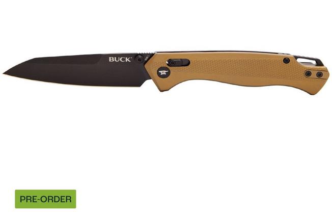 Image pour Buck 698 Ferrox 0698BRS Black D2, Burnt Bronze Aluminum, couteau de poche