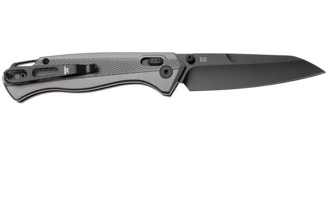 Imagen para Buck 698 Ferrox 0698GYS Black D2, Silver Aluminum, navaja