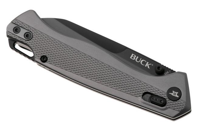 Imagen para Buck 698 Ferrox 0698GYS Black D2, Silver Aluminum, navaja