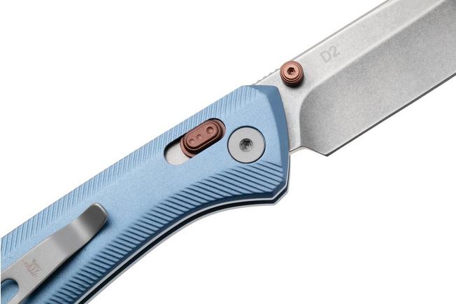 Bild für Buck 700 Nomad 0700BLS Stonewashed D2, Blue Aluminum, Taschenmesser