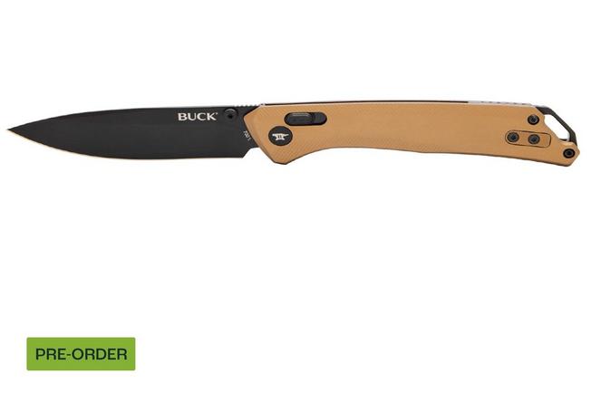 Image pour Buck 700 Nomad 0700BRS Black D2, Burnt Bronze Aluminum, couteau de poche