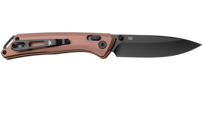 Bild für Buck 700 Nomad 0700BRS Black D2, Burnt Bronze Aluminum, Taschenmesser