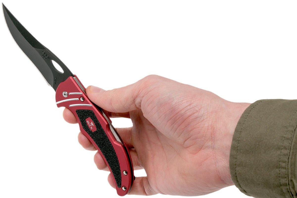 Buck 710 Volt Red 710RDS pocket knife Advantageously shopping at