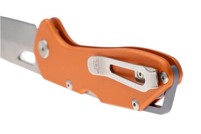 Image for Buck 724 Mustang 0724ORS Bead Blasted 420HC, Orange Aluminum, pocket knife
