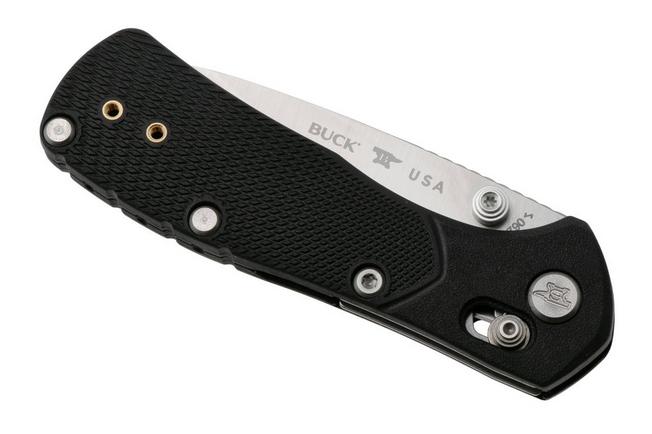 Afbeelding voor Buck 790 Mini Range Pro 0790BKS1 Satin 154CM, Black FRN, zakmes