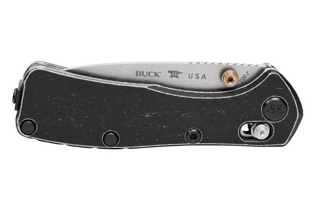 Imagen para Buck 790 Mini Range Trail Worn Elite 0790BKS2 Stonewashed MagnaCut, Black Aluminium, navaja