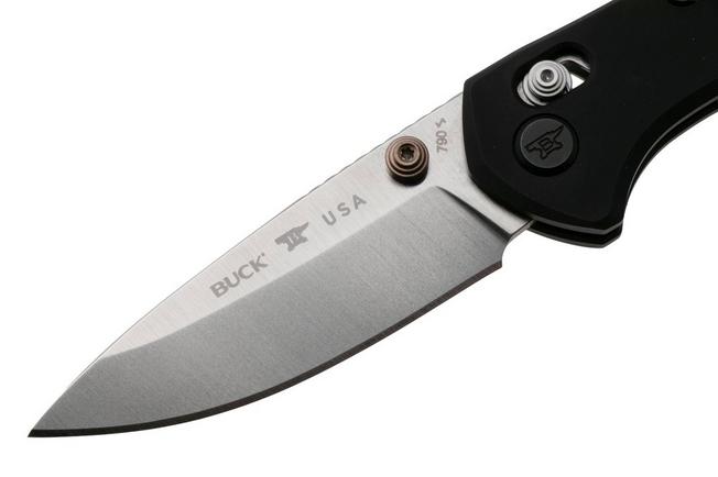 Afbeelding voor Buck 790 Mini Range Elite 0790BKS Satin MagnaCut, Black Aluminum, zakmes