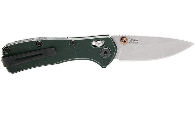 Image for Buck 790 Mini Range Trail Worn Elite 0790GRS2 Stonewashed MagnaCut, Green Aluminium, pocket knife