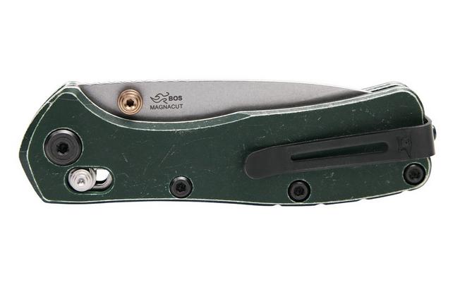 Image for Buck 790 Mini Range Trail Worn Elite 0790GRS2 Stonewashed MagnaCut, Green Aluminium, pocket knife