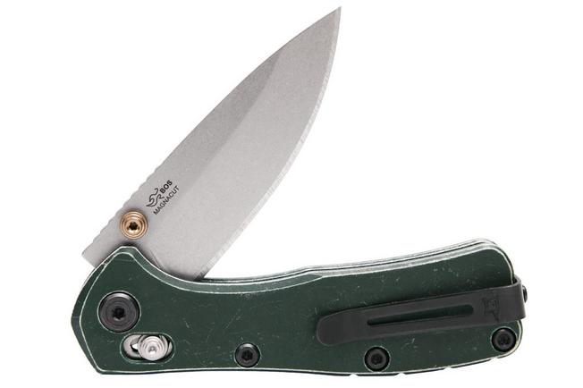 Image for Buck 790 Mini Range Trail Worn Elite 0790GRS2 Stonewashed MagnaCut, Green Aluminium, pocket knife