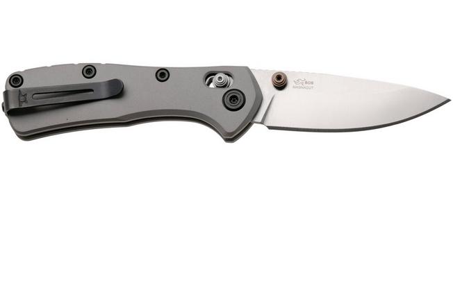 Afbeelding voor Buck 790 Mini Range Elite 0790GYS Satin MagnaCut, Gray Aluminum, zakmes