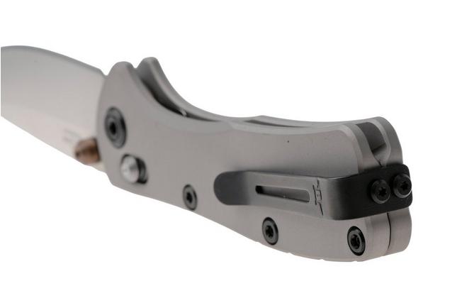 Afbeelding voor Buck 790 Mini Range Elite 0790GYS Satin MagnaCut, Gray Aluminum, zakmes