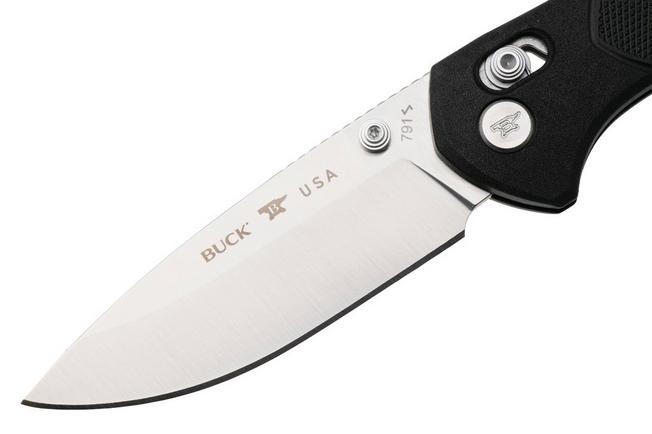 Afbeelding voor Buck 791 Range Pro 0791BKS1 Satin 154CM, Black FRN, zakmes