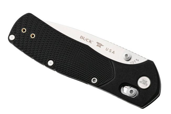 Afbeelding voor Buck 791 Range Pro 0791BKS1 Satin 154CM, Black FRN, zakmes