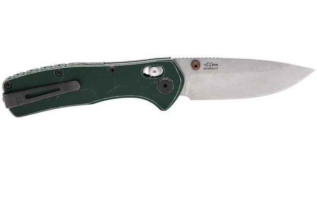 Image for Buck 791 Range Trail Worn Elite 0791GRS2 Stonewashed MagnaCut, Green Aluminium, pocket knife