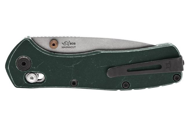Image for Buck 791 Range Trail Worn Elite 0791GRS2 Stonewashed MagnaCut, Green Aluminium, pocket knife