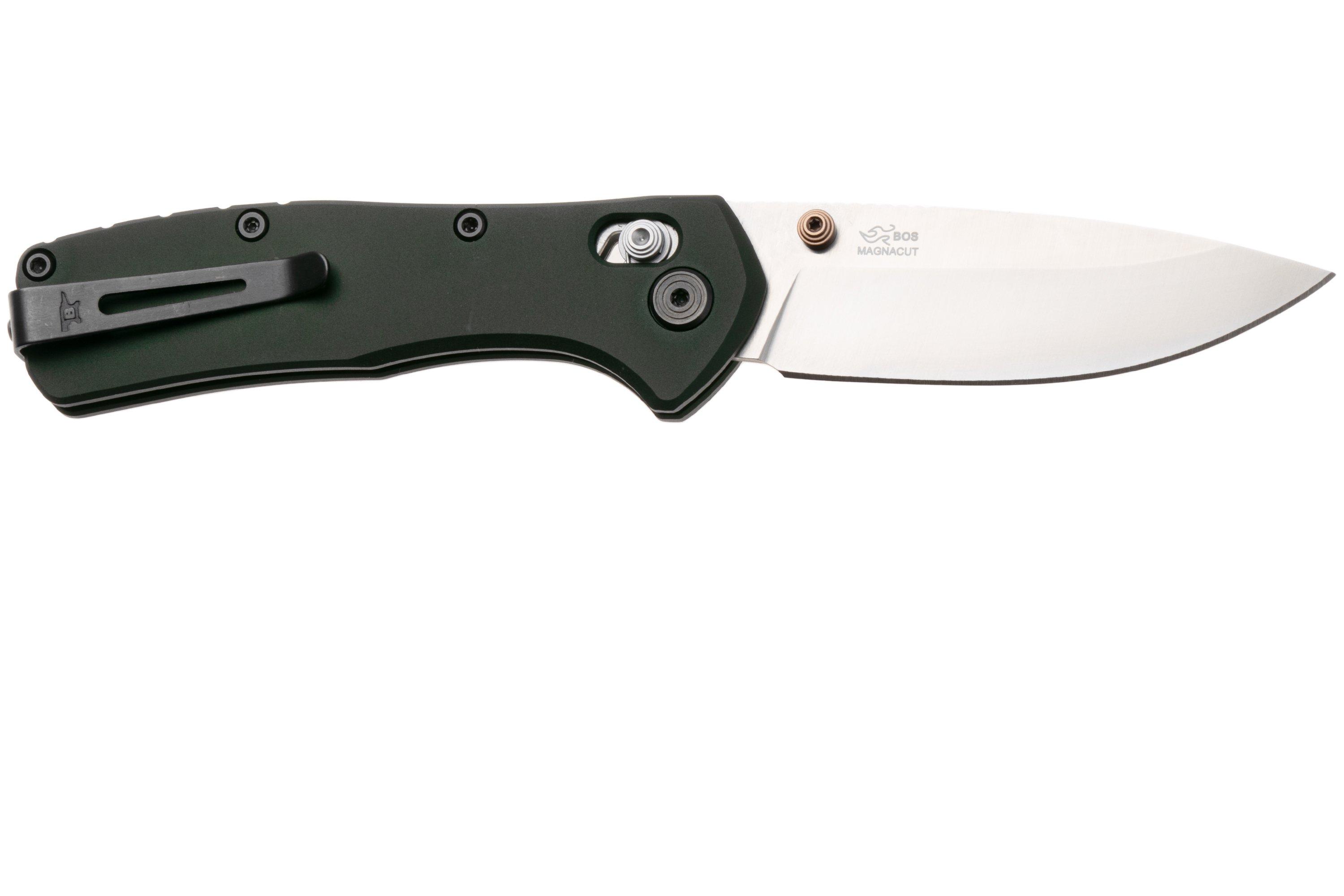 Buck 791 Range Elite 0791GRS Satin MagnaCut, Green Aluminum, pocket ...