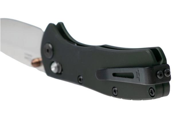 Image for Buck 791 Range Elite 0791GRS Satin MagnaCut, Green Aluminum, pocket knife