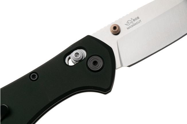 Image for Buck 791 Range Elite 0791GRS Satin MagnaCut, Green Aluminum, pocket knife