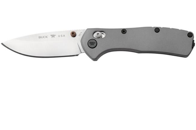 Bild für Buck 791 Range Elite 0791GYS Satin MagnaCut, Gray Aluminum, Taschenmesser