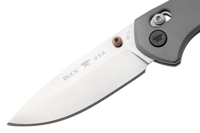 Bild für Buck 791 Range Elite 0791GYS Satin MagnaCut, Gray Aluminum, Taschenmesser