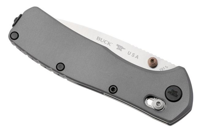 Bild für Buck 791 Range Elite 0791GYS Satin MagnaCut, Gray Aluminum, Taschenmesser