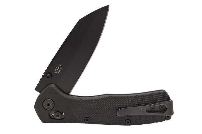 Image for Buck 797 Range Pro Ops 0797BKS1 Black Cerakote 154CM, Black FRN, pocket knife