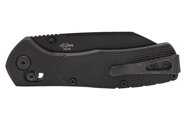 Image for Buck 797 Range Pro Ops 0797BKS1 Black Cerakote 154CM, Black FRN, pocket knife