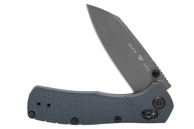 Imagen para Buck 797 Range Pro Ops 0797BLS1 Gray Cerakote 154CM, Blue FRN, navaja