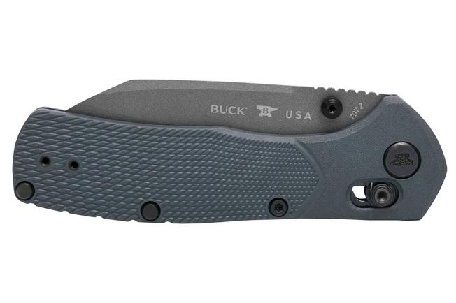 Imagen para Buck 797 Range Pro Ops 0797BLS1 Gray Cerakote 154CM, Blue FRN, navaja