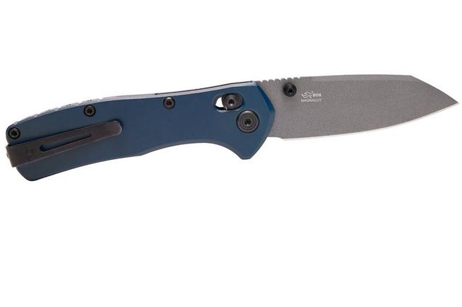 Image for Buck 797 Range Elite Ops 0797BLS Gray Cerakote MagnaCut, Blue Aluminium, pocket knife