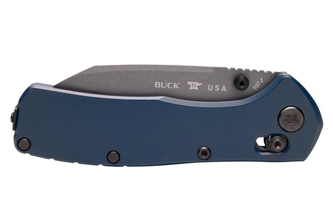 Image for Buck 797 Range Elite Ops 0797BLS Gray Cerakote MagnaCut, Blue Aluminium, pocket knife