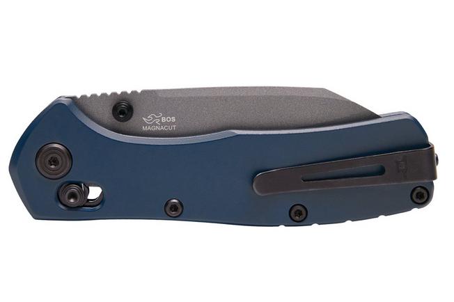 Image for Buck 797 Range Elite Ops 0797BLS Gray Cerakote MagnaCut, Blue Aluminium, pocket knife
