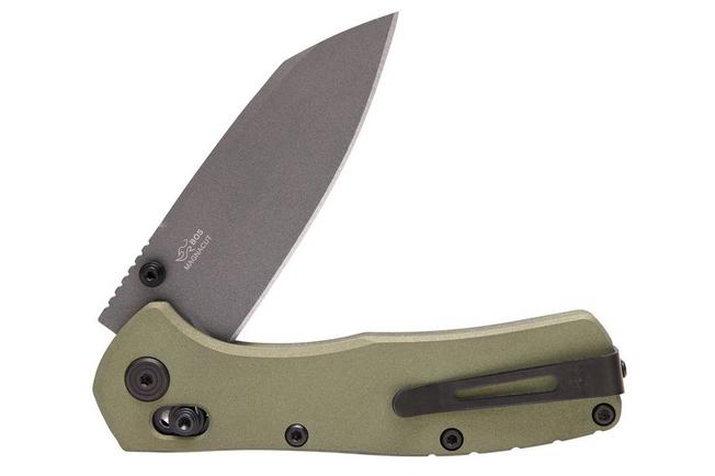 Afbeelding voor Buck 797 Range Elite Ops 0797GRS Gray Cerakote MagnaCut, Green Aluminium, zakmes