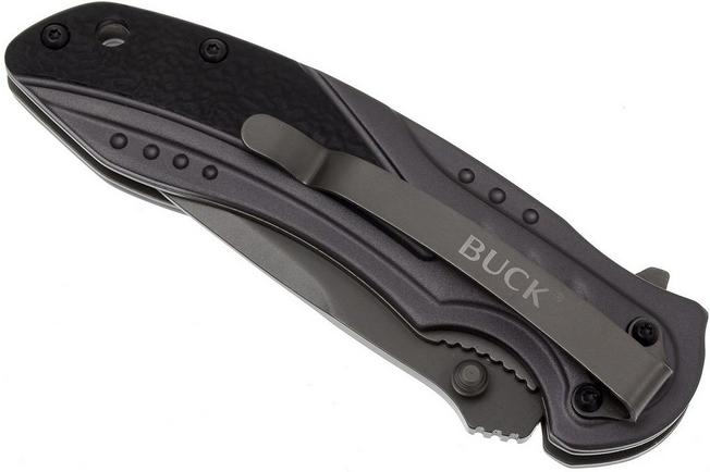 Image for Buck 865 Trigger Knife 0865BKX-B, partially serrated