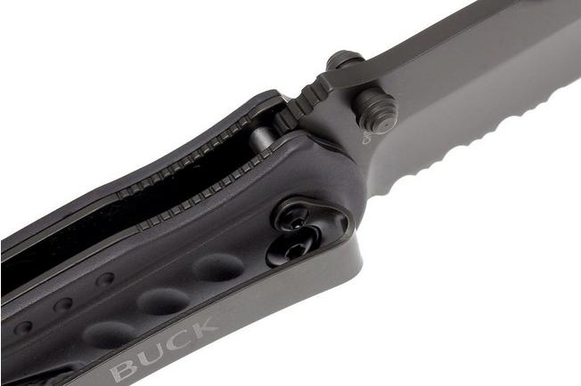 Image for Buck 865 Trigger Knife 0865BKX-B, partially serrated