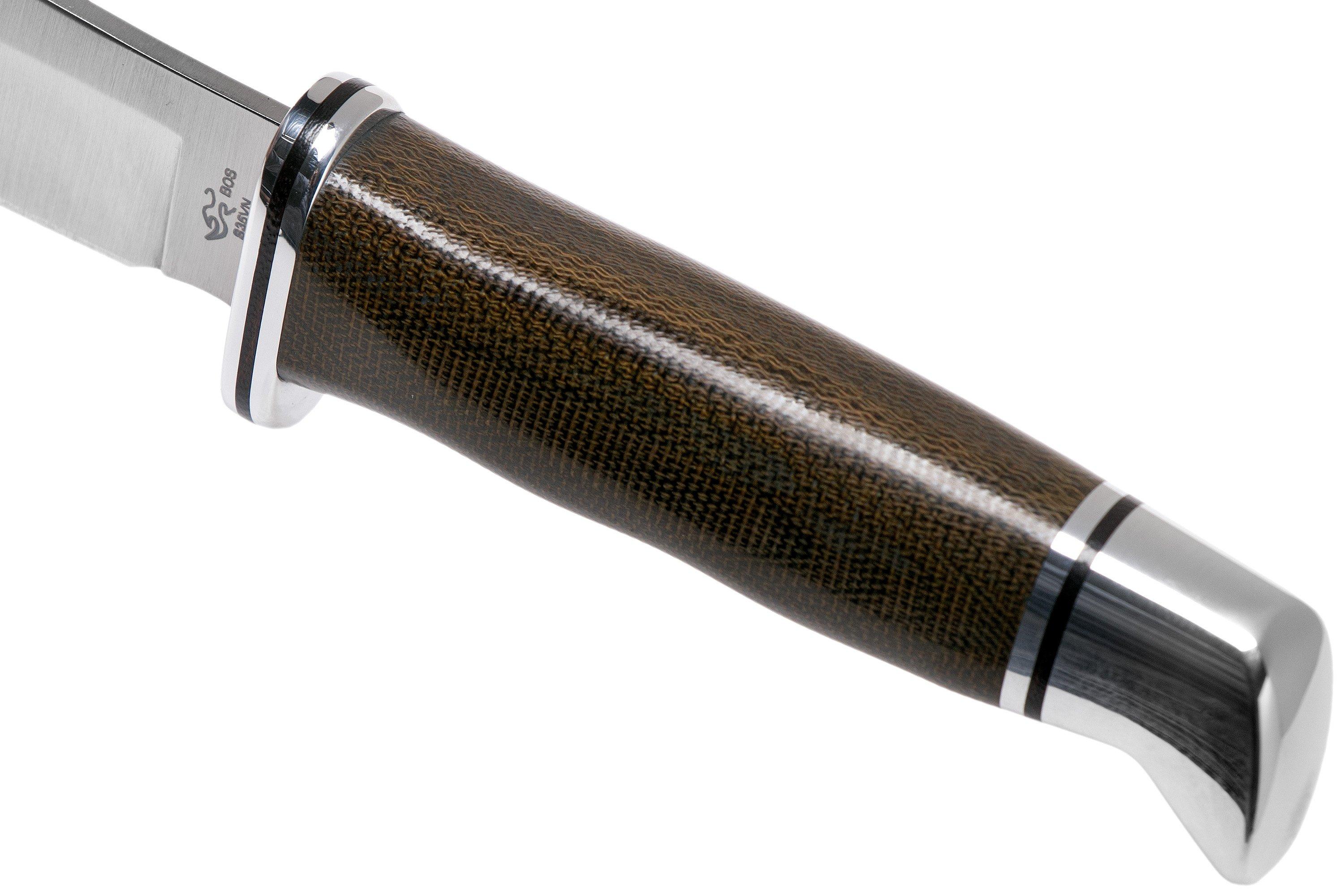 BUCK USA No.103GRS1 バックスキナー・プロ・Green Canvas Micarta ハンドル　・Blade: Extra Wide S35VNsteel 4&#34; 特別梱包品 BUCK USA No.103GRS1 バックスキナー・プロ・Green Canvas